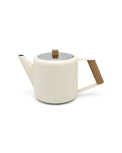 Teekanne Duet Design Boston 1,1L weiß