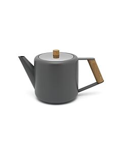 Teekanne Duet Design Boston 1,1L grau