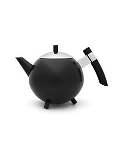Teekanne Duet Design Meteor 1,2L schwarz