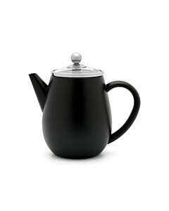 Teekanne Duet Eva 0,5L schwarz matt