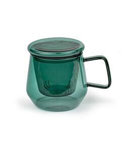 Tea for one Livorno Glas jadegrün 290ml