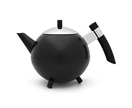 Teekanne Duet Design Meteor 1,2L schwarz