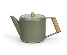 Teekanne Duet Design Boston 1,1L armeegrün