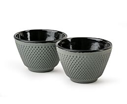 Teebecher Xilin Gusseisen hellgrün 2er-Set