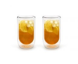 Doppelwandiges Glas 400ml 2er-Set