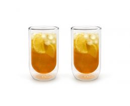 Doppelwandiges Glas 400ml 2er-Set