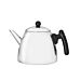 Teekanne Duet Classic 1,2L flach schwarz