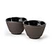 Teebecher Xilin Gusseisen aubergine 2er-Set