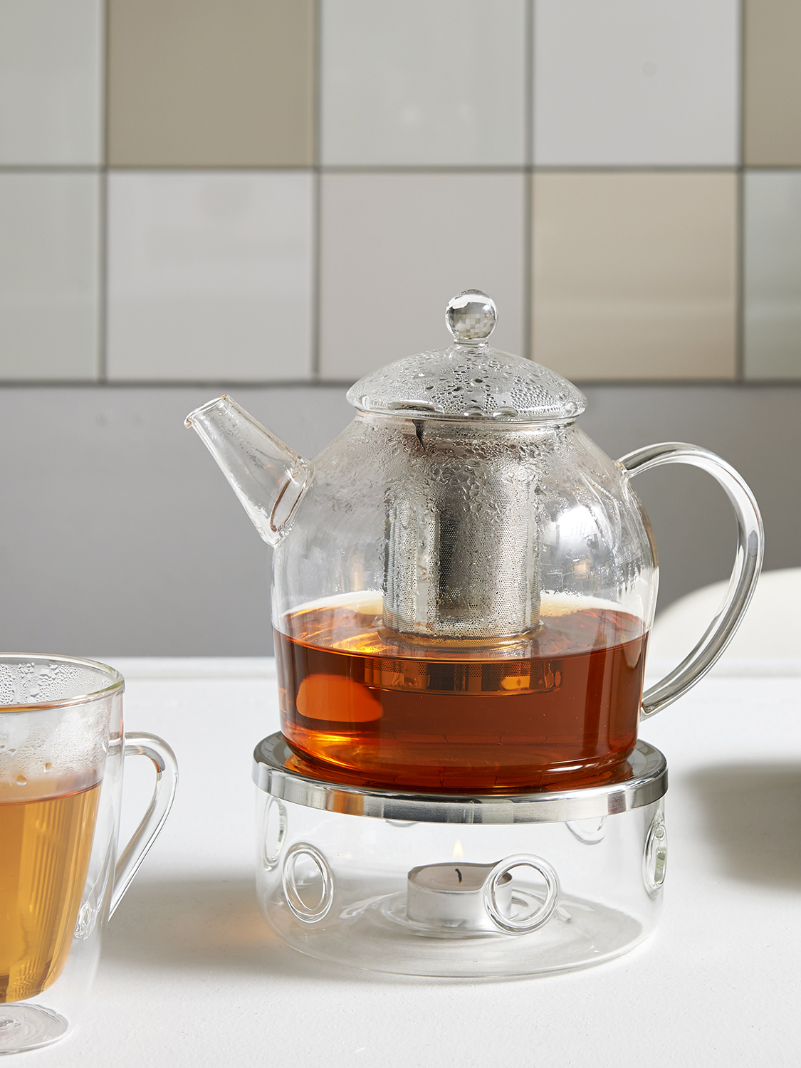 Dubbelwandige theepot